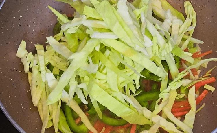 Vegetables for Vegetable Clear Noodle Soup